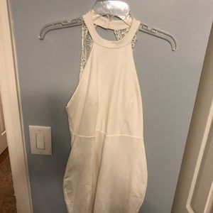 White dress from Lulus